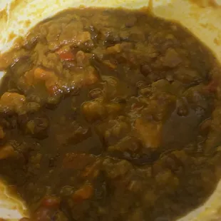 Lentil soup