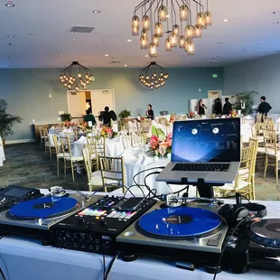 Mystical Sounds DJ set up.