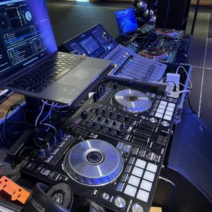 MYSTICAL SOUNDS DJ set up