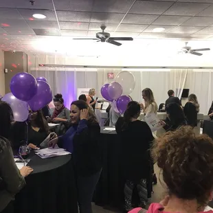 Spa night was packed but quick check out