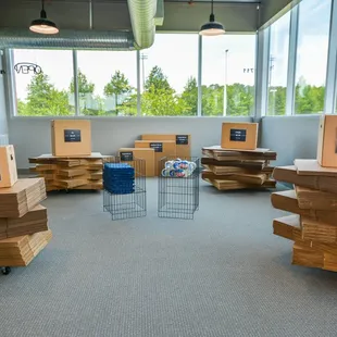 Variety of Moving Boxes