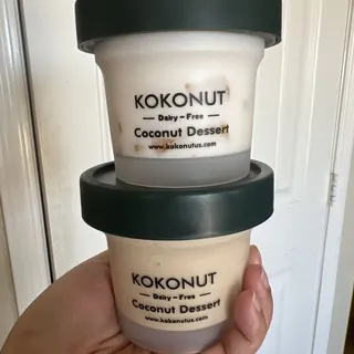 PEACH KOKONUT PUDDING