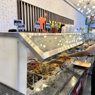 interior, sushi and sashimi