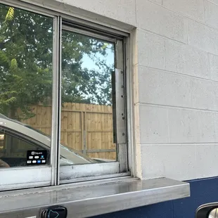 Drive thru window