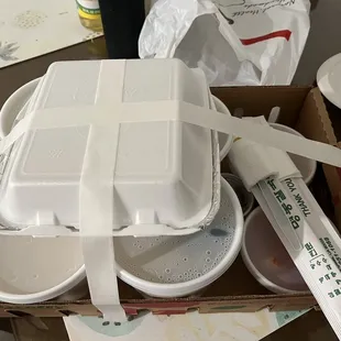 Packaged very nicely for to-go orders