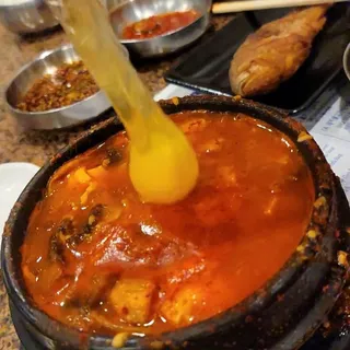 T8 . Mushroom Tofu Soup ( )