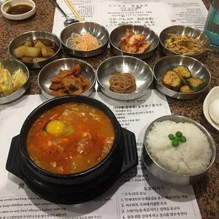 T12. Ham/Sausage Tofu Soup (/ )