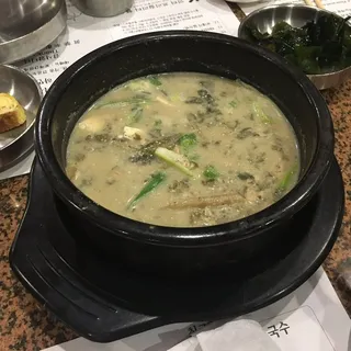 S25. Soybean Paste Soup w/Dried Vegetable( )