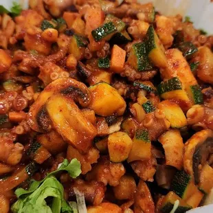 Spicy Octopus Hot Stone Bibimbap (from combo)