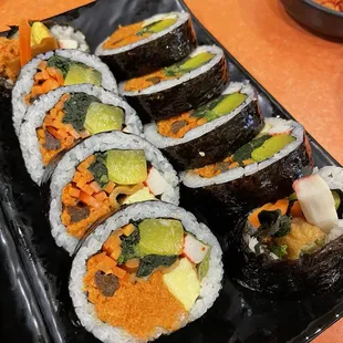 Spicy tuna Kimbap