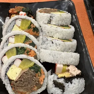 Combination kimbap