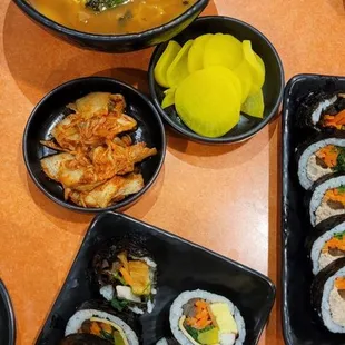 sushi and sashimi, food, sashimi, sushi
