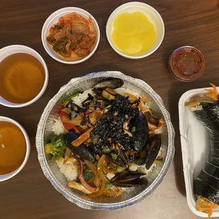 Seafood Bibimbap