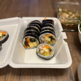 Anchovy Kimbap