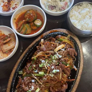 C3. Spicy Pork Bulgogi and Soft Tofu Stew ( )