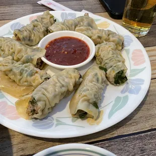 Spicy Shrimp Dumplings