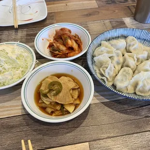 Pork and Vegetable Dumplings