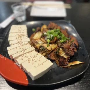 Kimchi tofu bulgogi