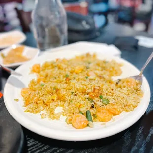 11. Fried Rice with Vegetables - Shrimp