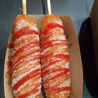 Mozzarella and Sausage Hotdog