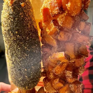 Sweet Potato Mozzarella Hot dog