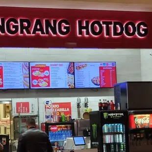 the inside of a restaurant