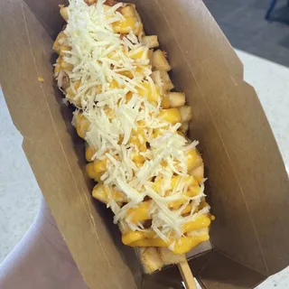 Hot Cheeto Potato Hotdog