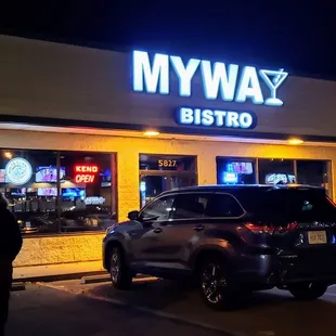 Storefront for MyWay Bistro