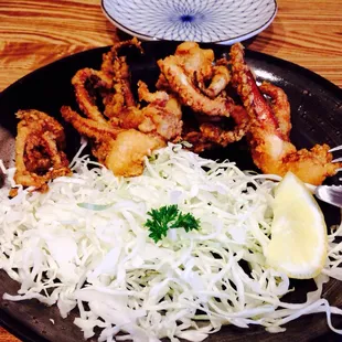Fried Squid Legs