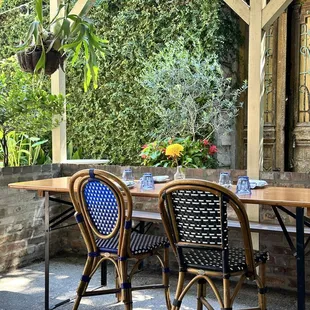 Wonderful outdoor seating