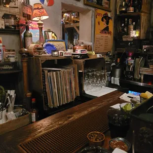 Bar area