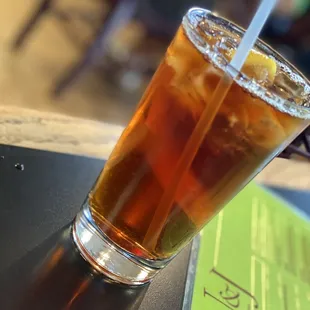 Start it off right with fresh brewed ice tea!