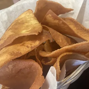 The pita chips are always on point!
