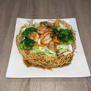 Mi xao don thap cảm
