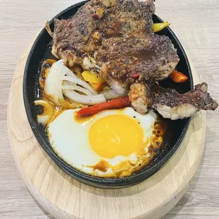 steak, food