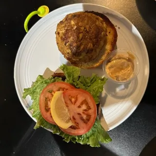 Maryland Crab Cake Sandwich