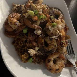 Voodoo Bowl Blackened Shrimp