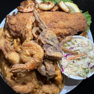 Fat Tuesday Seafood Platter