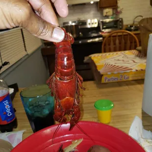 This crawfish had it&apos;s own zipcode