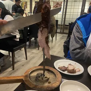 Carved Meat