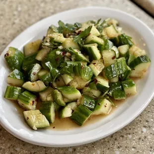 Cucumber Salad @ColumbusFoodDude