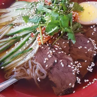 Spicy Beef Noodle Soup