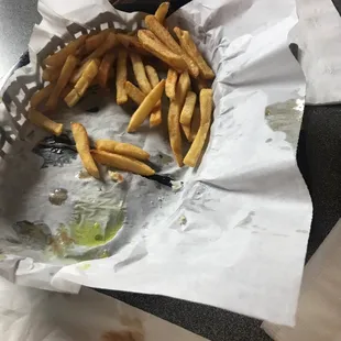 Didn&apos;t get a chance to get a photo before I ate my burger...