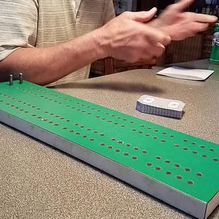 cribbage night!!