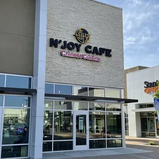 Front of the restaurant