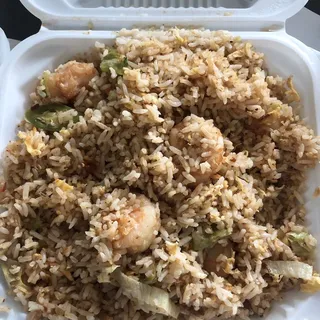 Fried Rice with Shrimps 鮮蝦炒飯