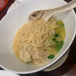 Wonton Noodle Soup 鮮蝦雲吞麵