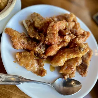 Spareribs with Honey  BBQ Sauce 蜜汁骨