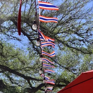 Just enough breeze on the patio