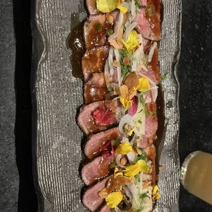 Beef tataki